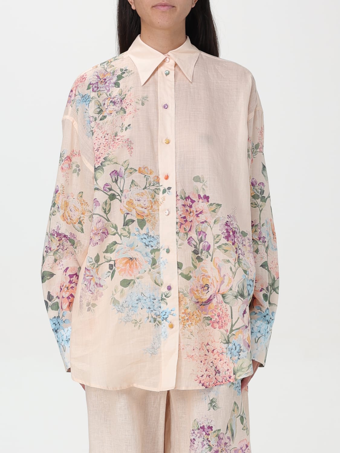 Giglio Camicia Halliday floreale Zimmermann