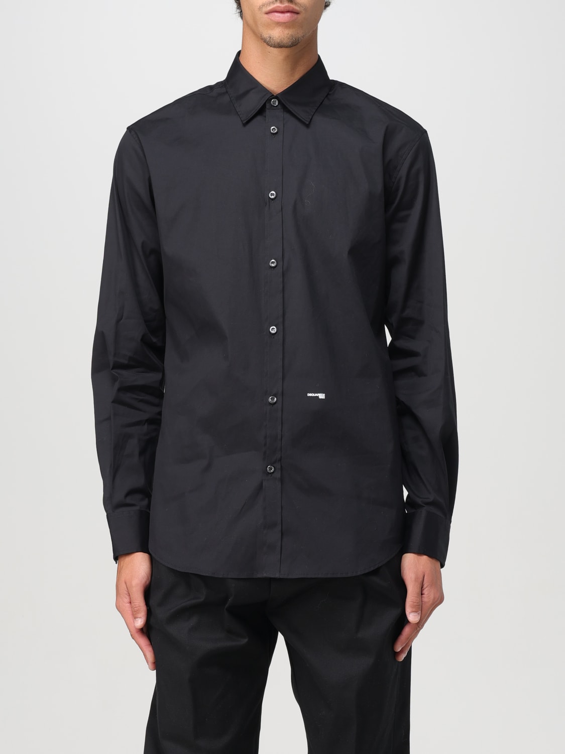 DSQUARED2 SHIRT: Shirt men Dsquared2, Black - Img 1