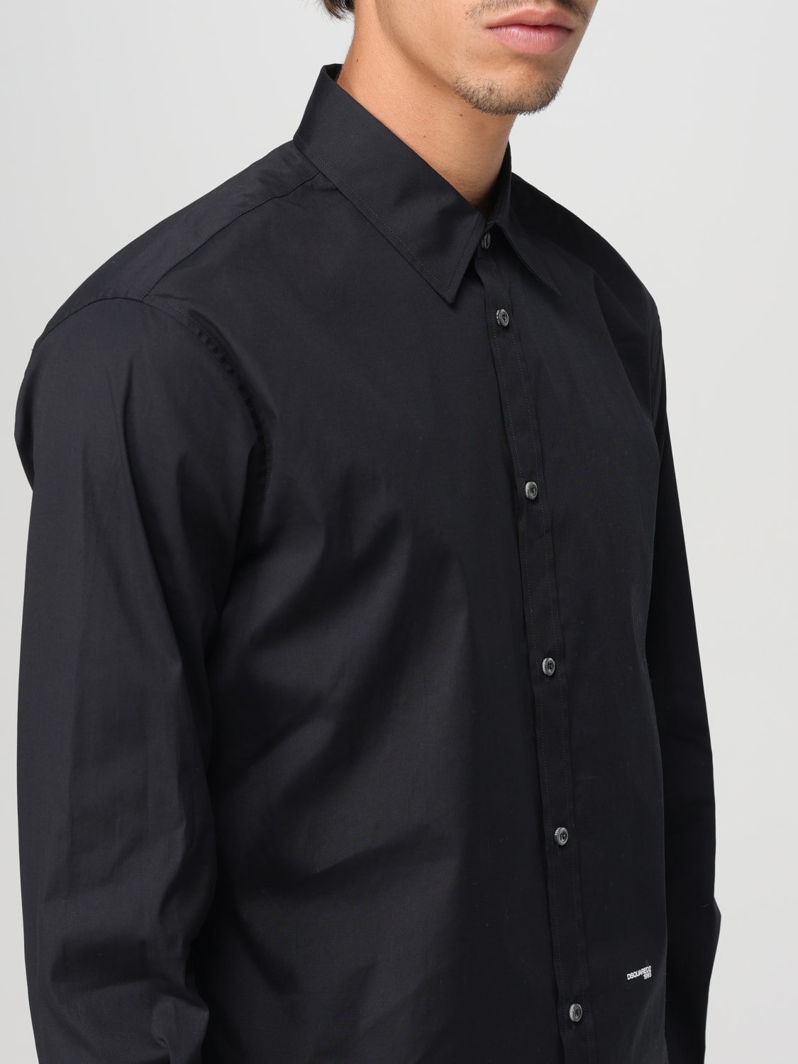 DSQUARED2 CHEMISE: Chemise homme Dsquared2, Noir - Img 3