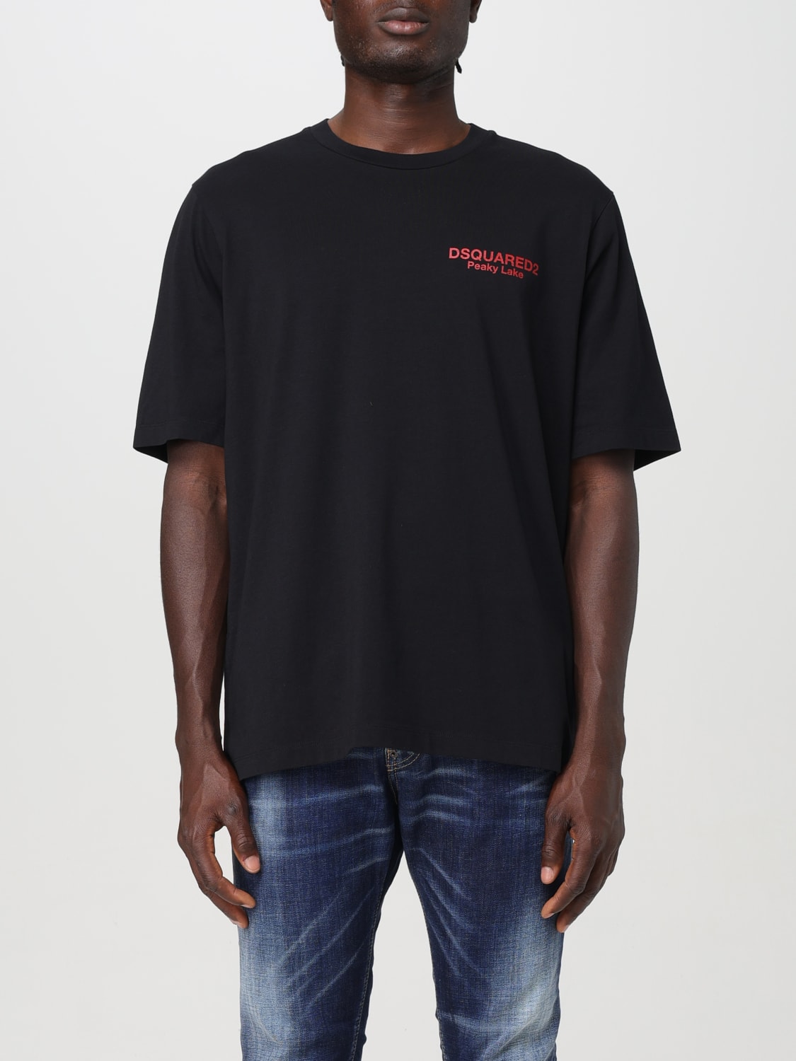 DSQUARED2 T-SHIRT: T-shirt men Dsquared2, Black - Img 1