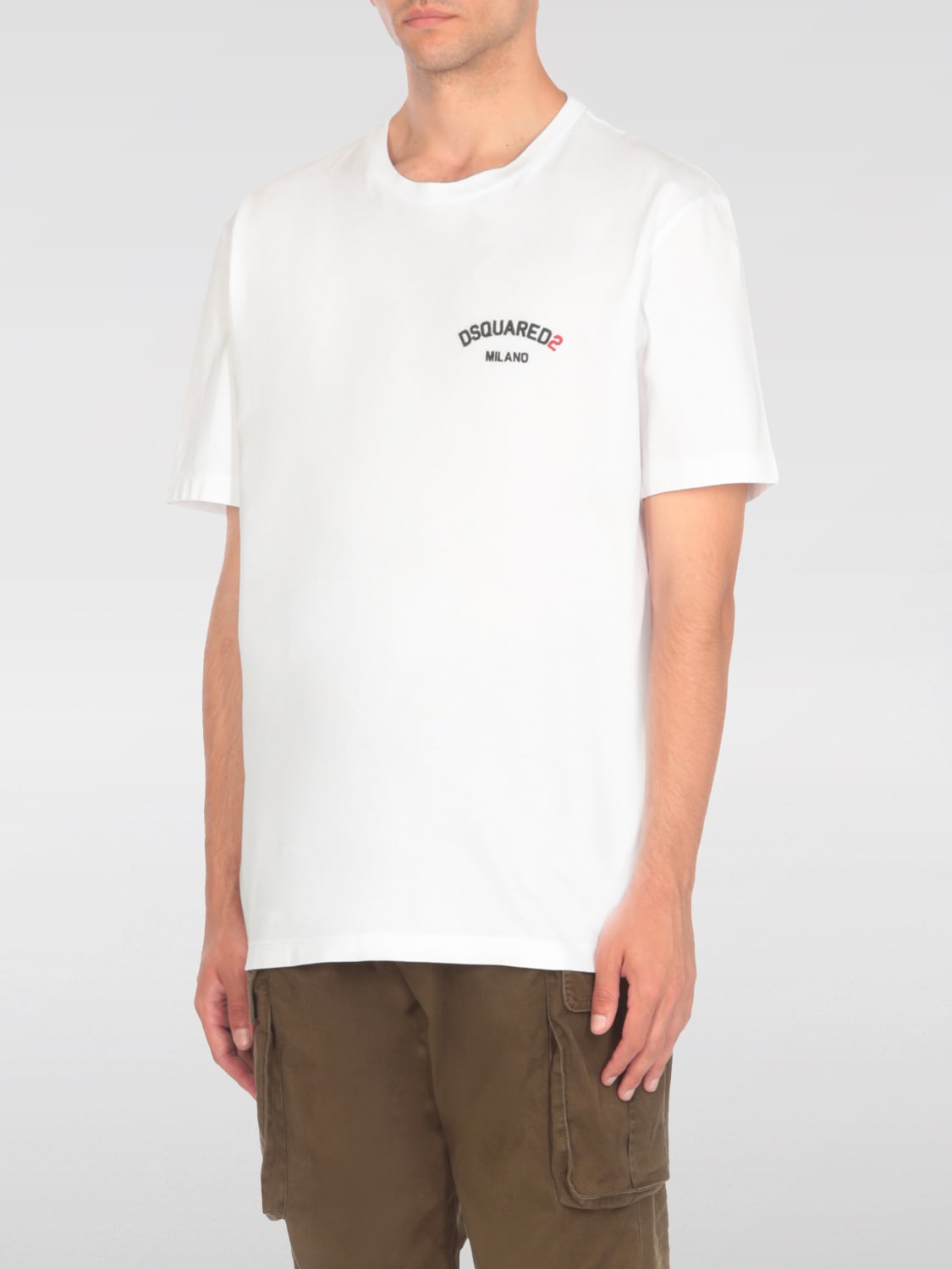 DSQUARED2 T-SHIRT: T-shirt men Dsquared2, White - Img 1