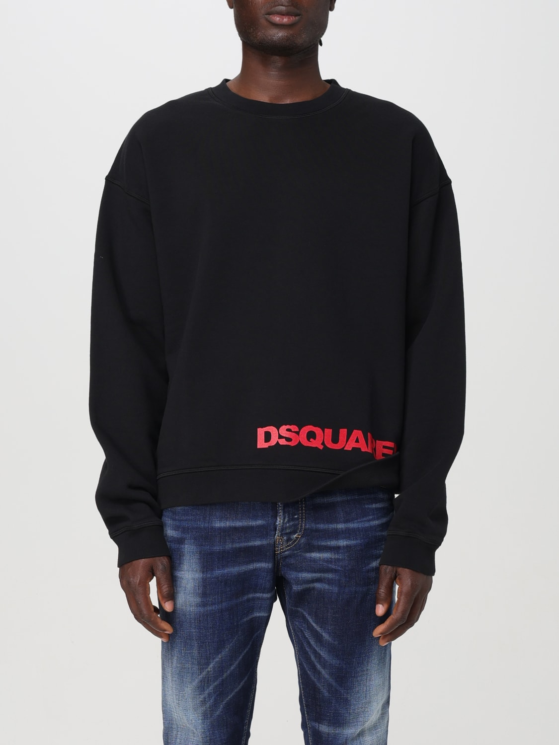 DSQUARED2 SWEATSHIRT: Sweatshirt men Dsquared2, Black - Img 1