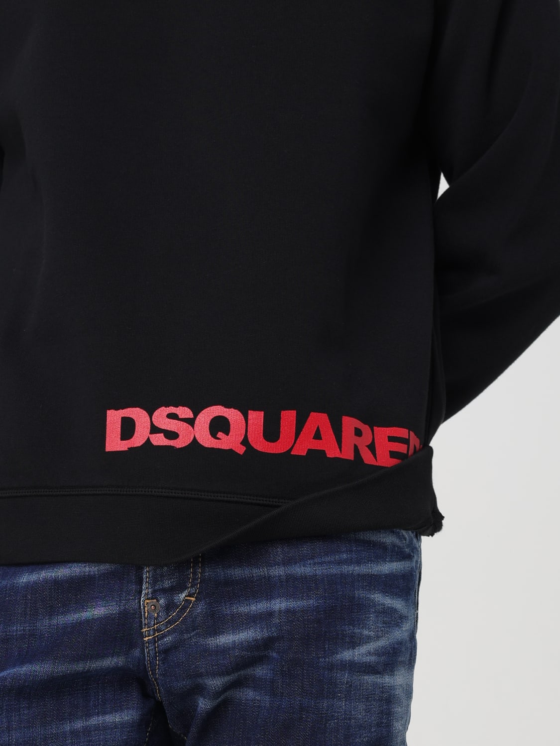 DSQUARED2 SWEATSHIRT: Sweatshirt men Dsquared2, Black - Img 3