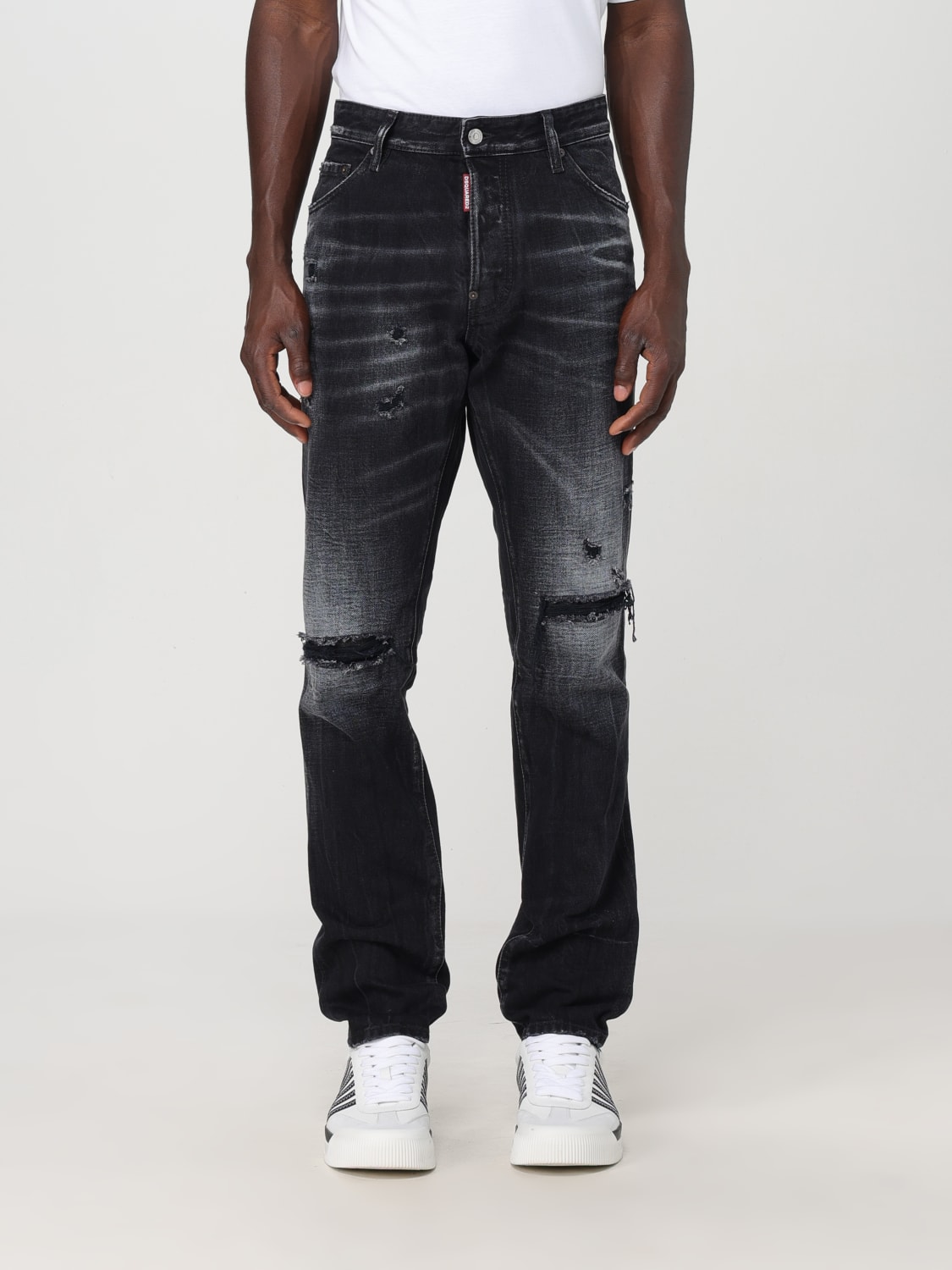 Giglio Jeans skinny con effetto vissuto Dsquared2