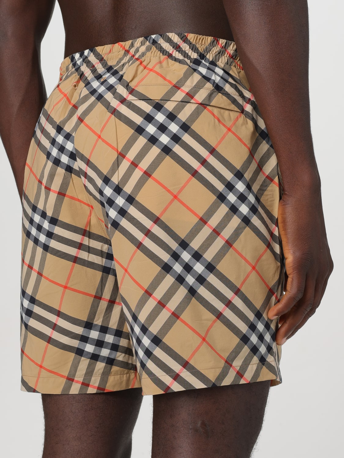 burberry swimsuit mens brown