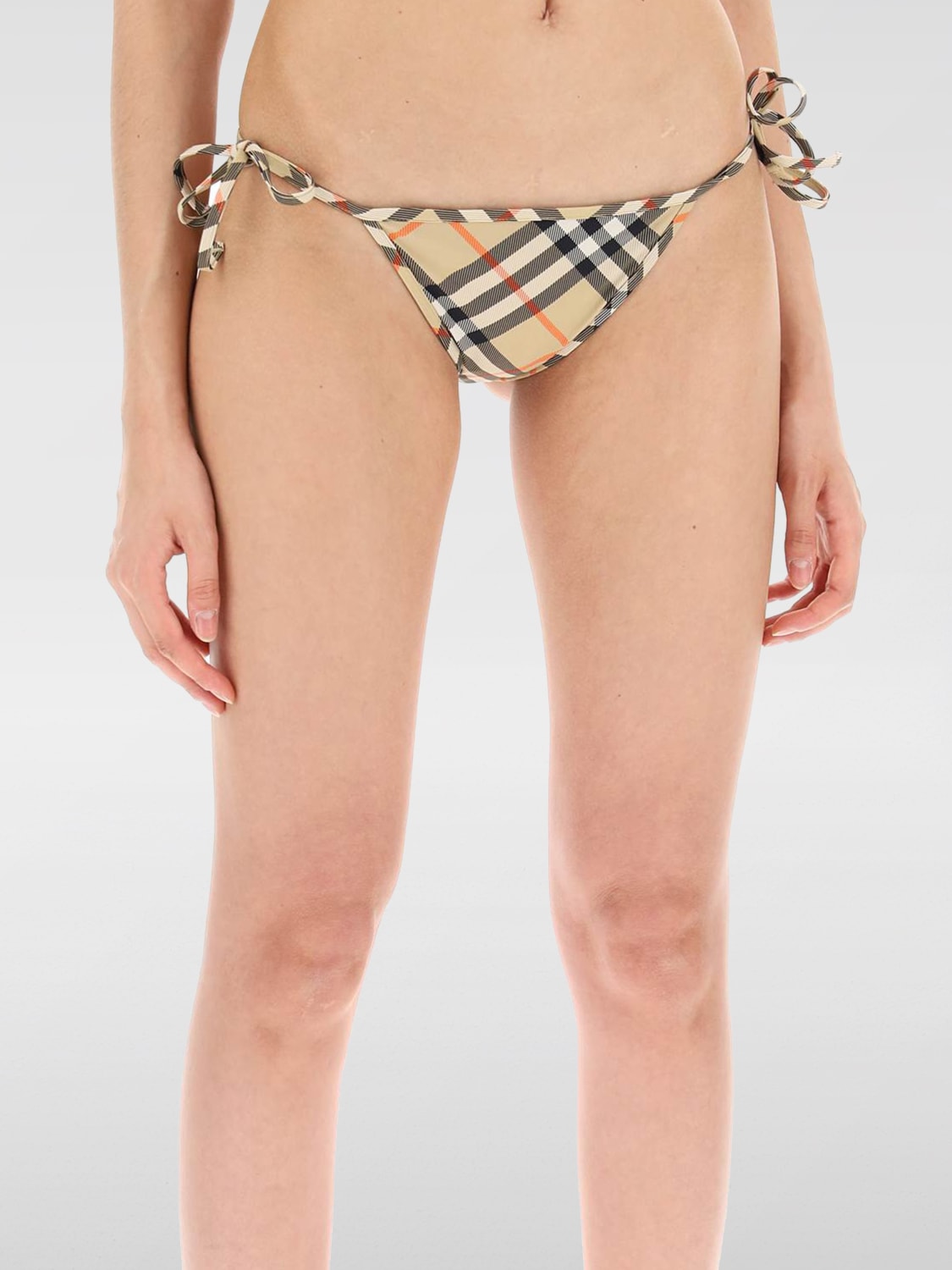 BURBERRY SWIMSUIT: Swimsuit woman Burberry, Sand - Img 1