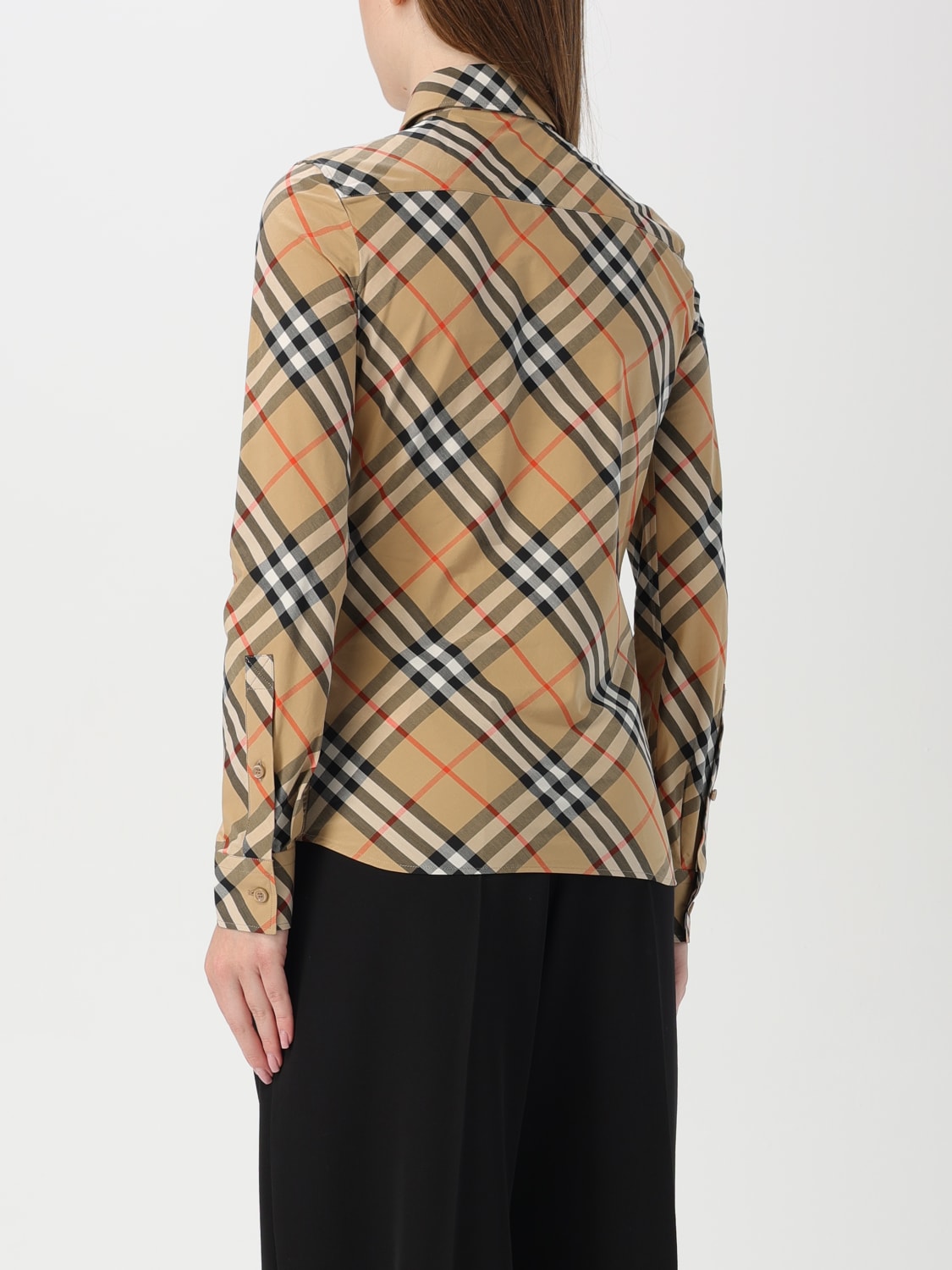 BURBERRY SHIRT: Shirt woman Burberry, Sand - Img 2