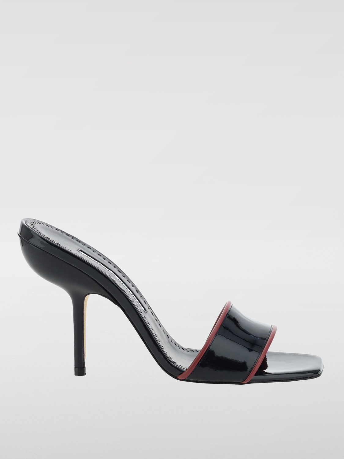 MANOLO BLAHNIK HEELED SANDALS: Shoes woman Manolo Blahnik, Black - Img 1