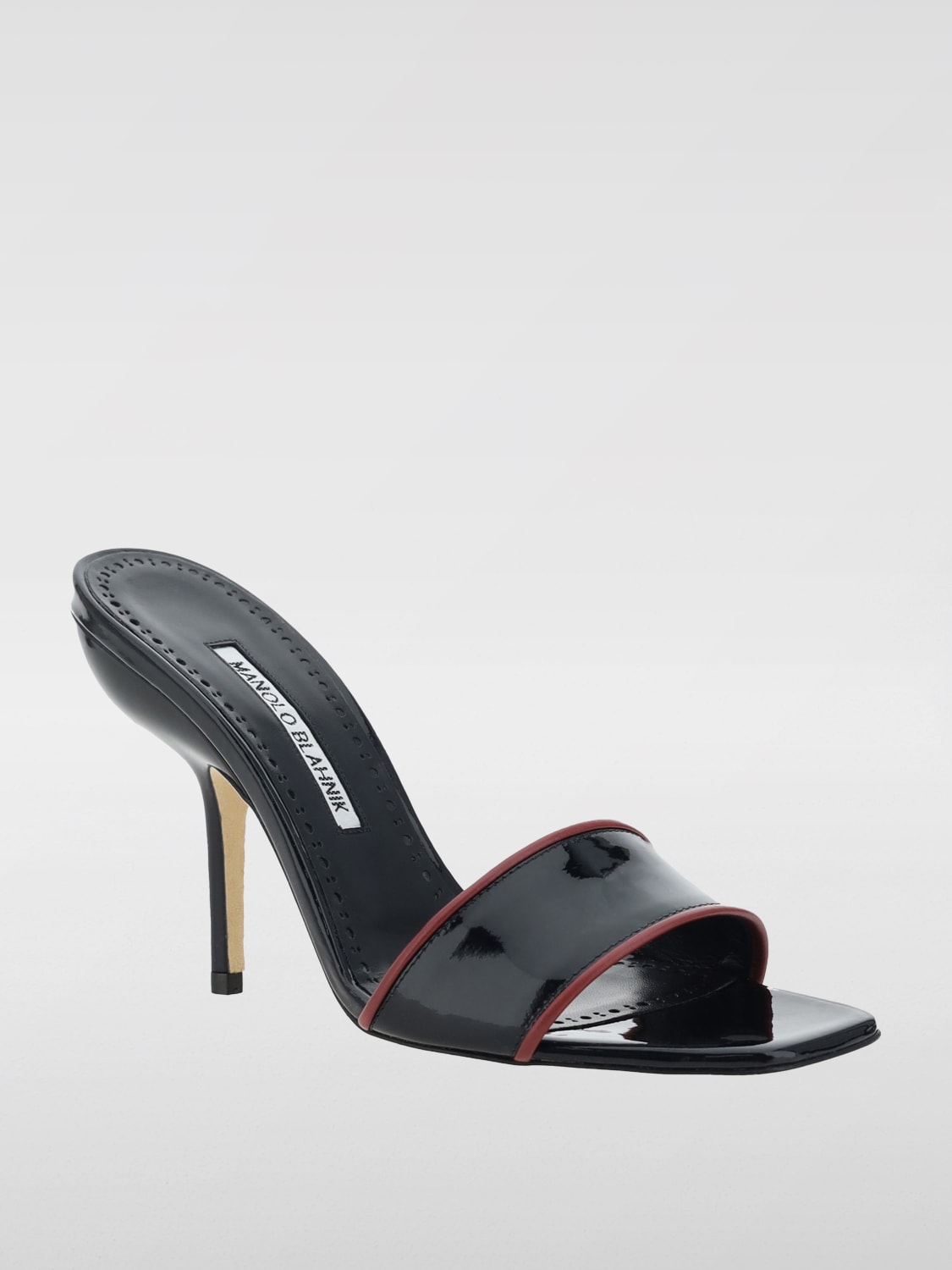 MANOLO BLAHNIK HEELED SANDALS: Shoes woman Manolo Blahnik, Black - Img 2