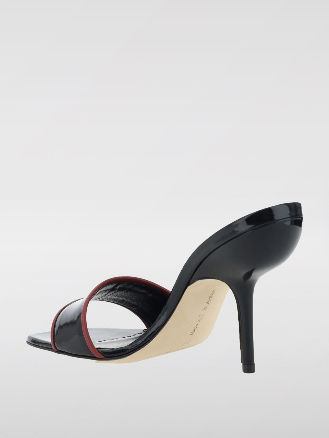 MANOLO BLAHNIK HEELED SANDALS: Shoes woman Manolo Blahnik, Black - Img 3