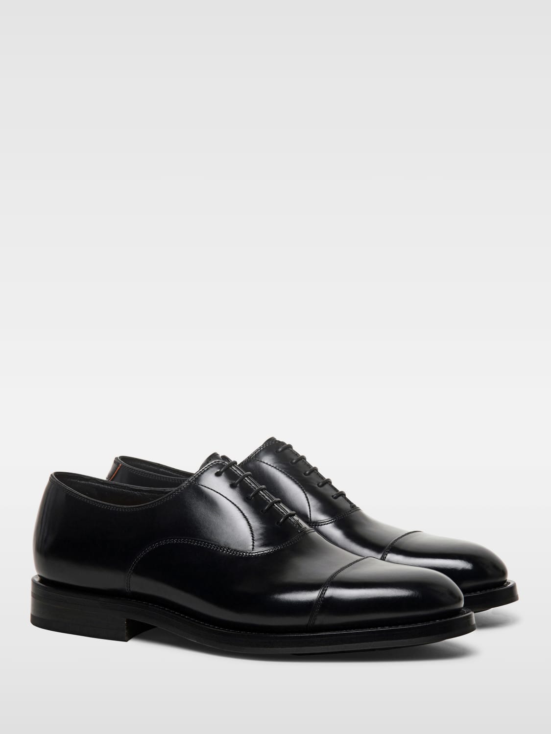 SANTONI BROGUE SHOES: Shoes men Santoni, Black - Img 2