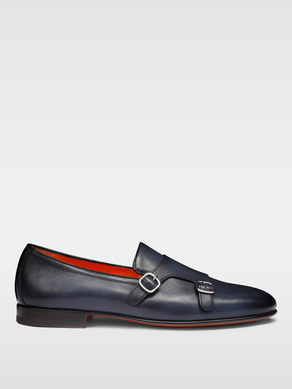 SANTONI MOCASINES: Zapatos hombre Santoni, Azul Oscuro - Img 1