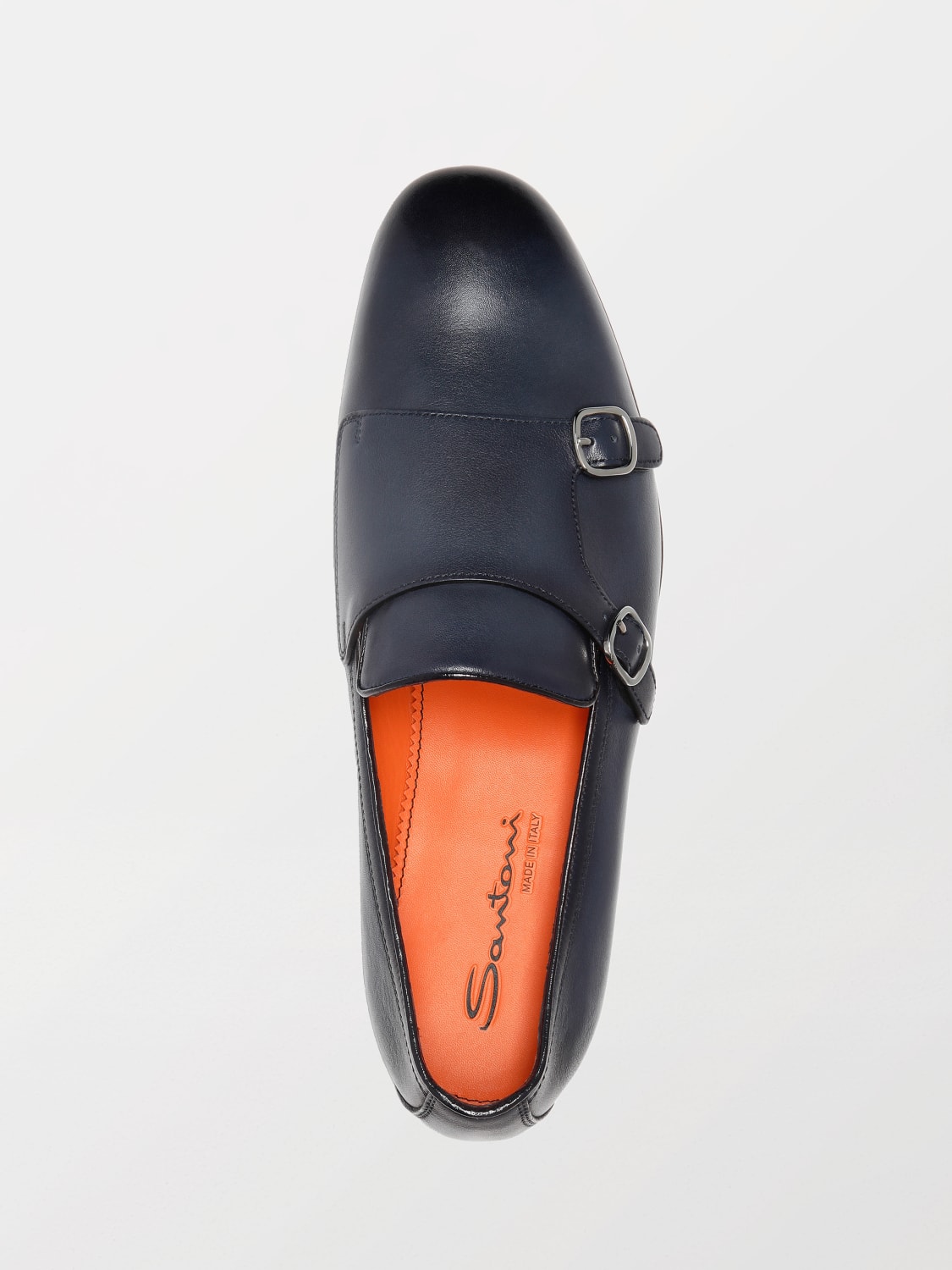 SANTONI MOCASINES: Zapatos hombre Santoni, Azul Oscuro - Img 4