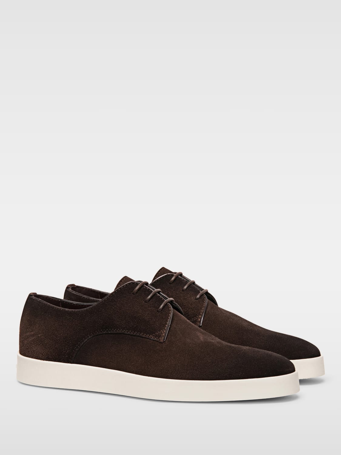 SANTONI SNEAKERS: Shoes men Santoni, Brown - Img 2