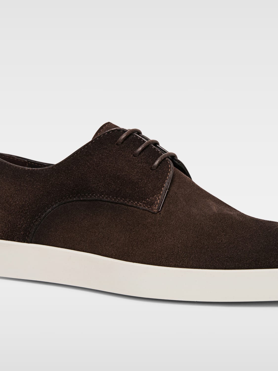 SANTONI SNEAKERS: Shoes men Santoni, Brown - Img 3