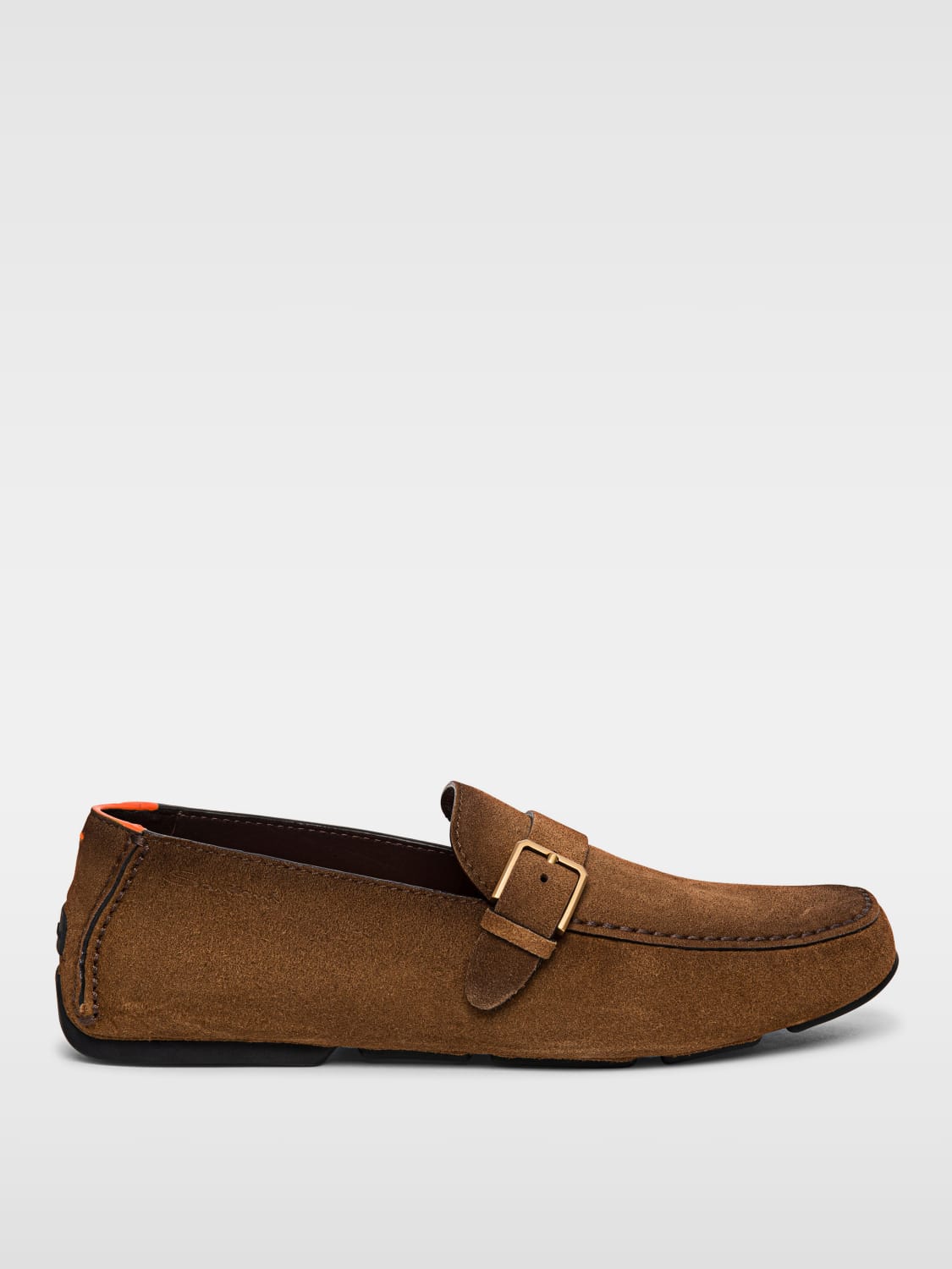 SANTONI LOAFERS: Shoes men Santoni, Brown - Img 1