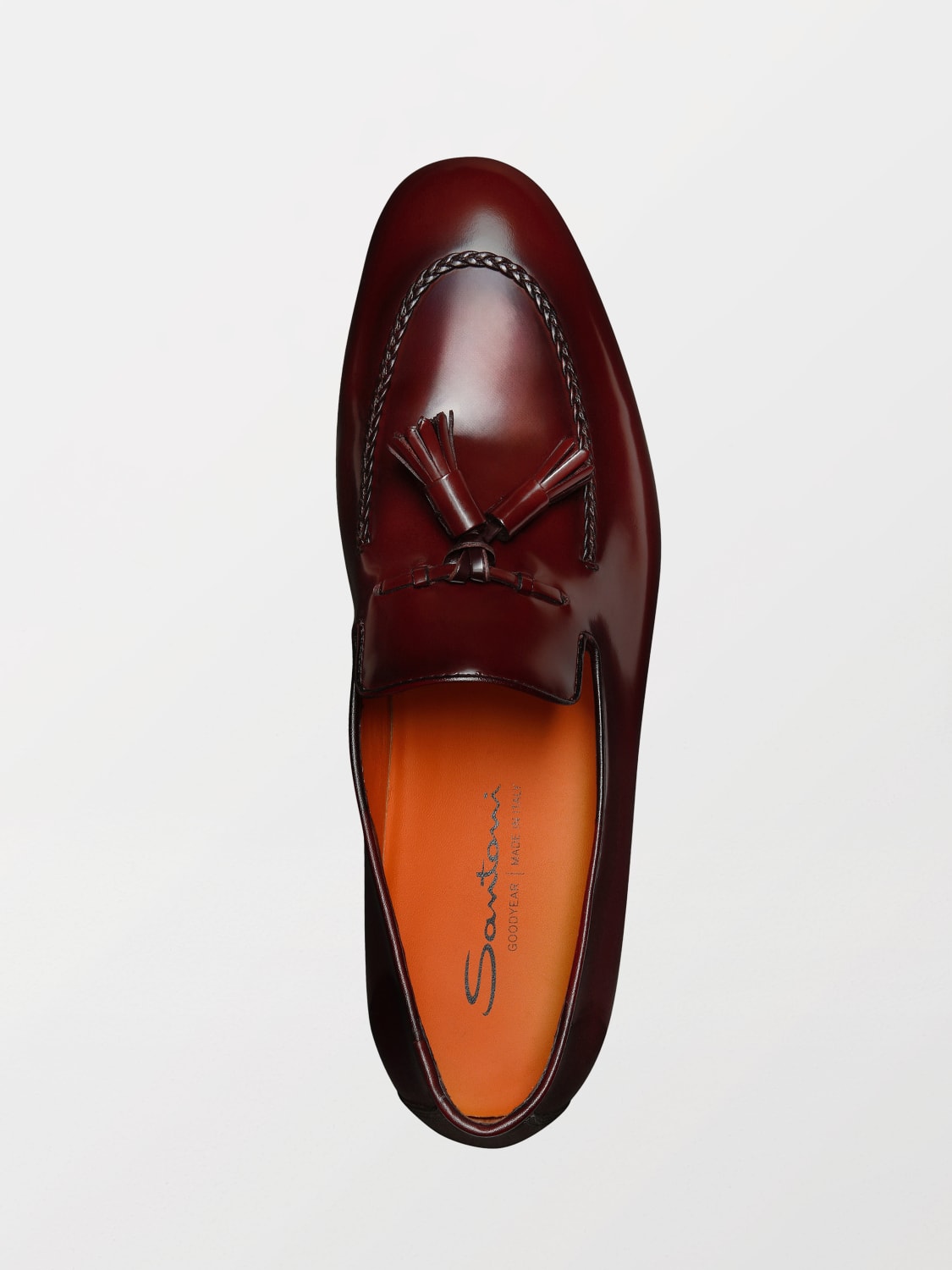 SANTONI LOAFERS: Shoes men Santoni, Red - Img 4