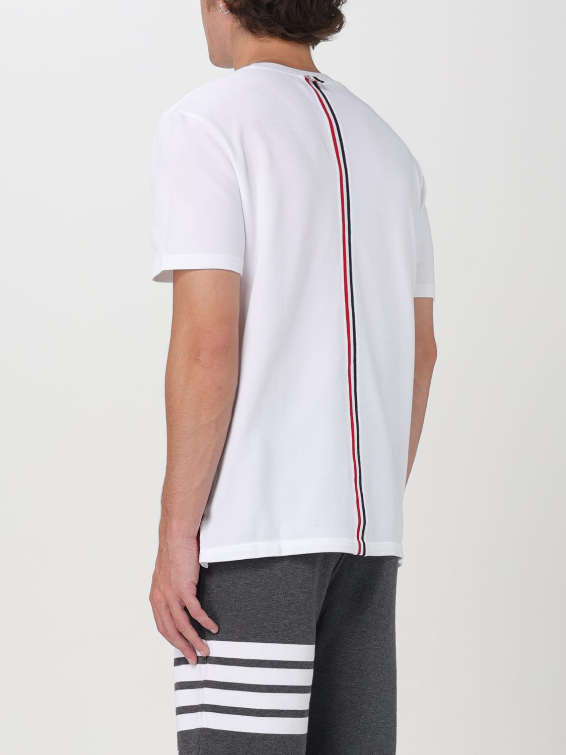 THOM BROWNE T-SHIRT: T-shirt men Thom Browne, White - Img 3