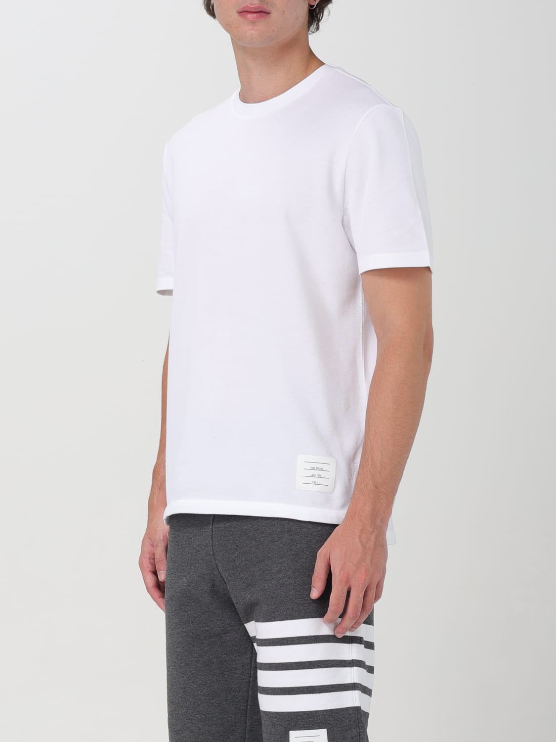 THOM BROWNE T-SHIRT: T-shirt men Thom Browne, White - Img 4