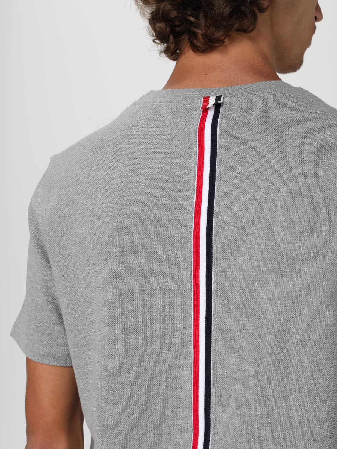 THOM BROWNE T-SHIRT: T-shirt herren Thom Browne, Grau - Img 5