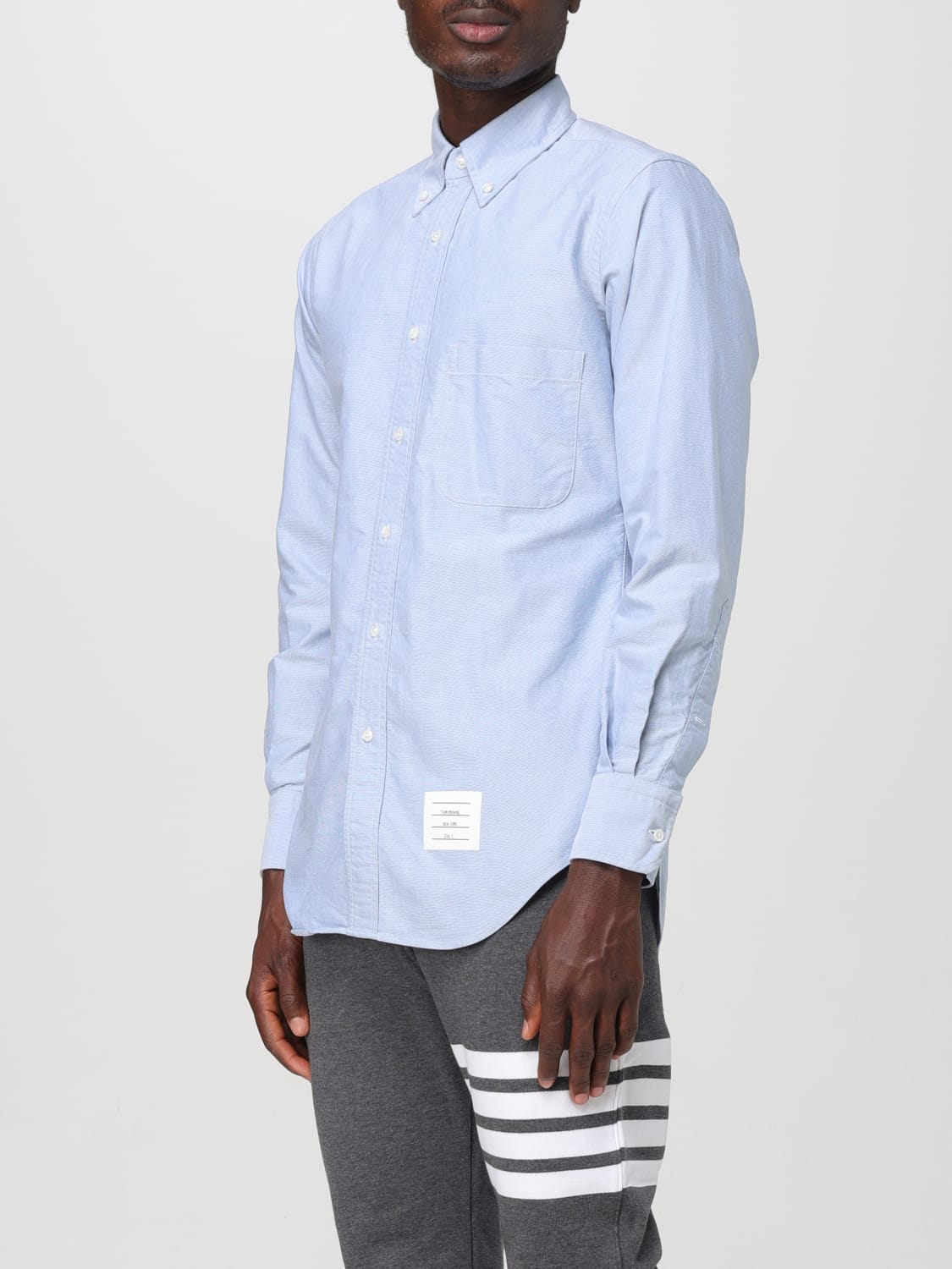 THOM BROWNE SHIRT: Shirt men Thom Browne, Blue - Img 4