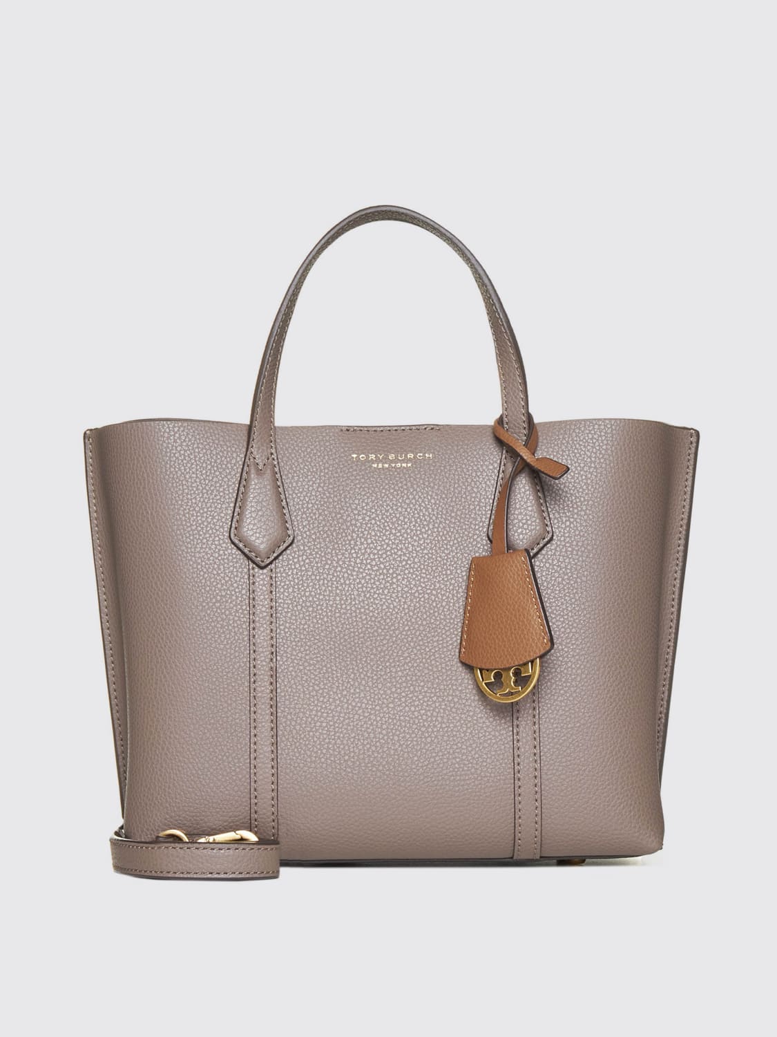 Giglio Borsa Perry Tory Burch in pelle a grana