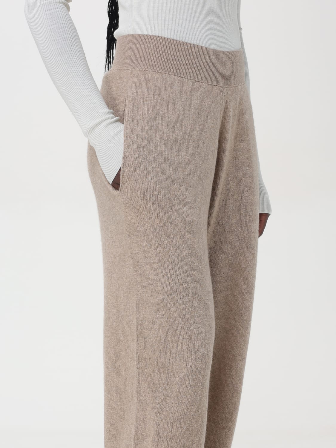 STELLA MCCARTNEY PANTS: Pants woman Stella McCartney, Beige - Img 4