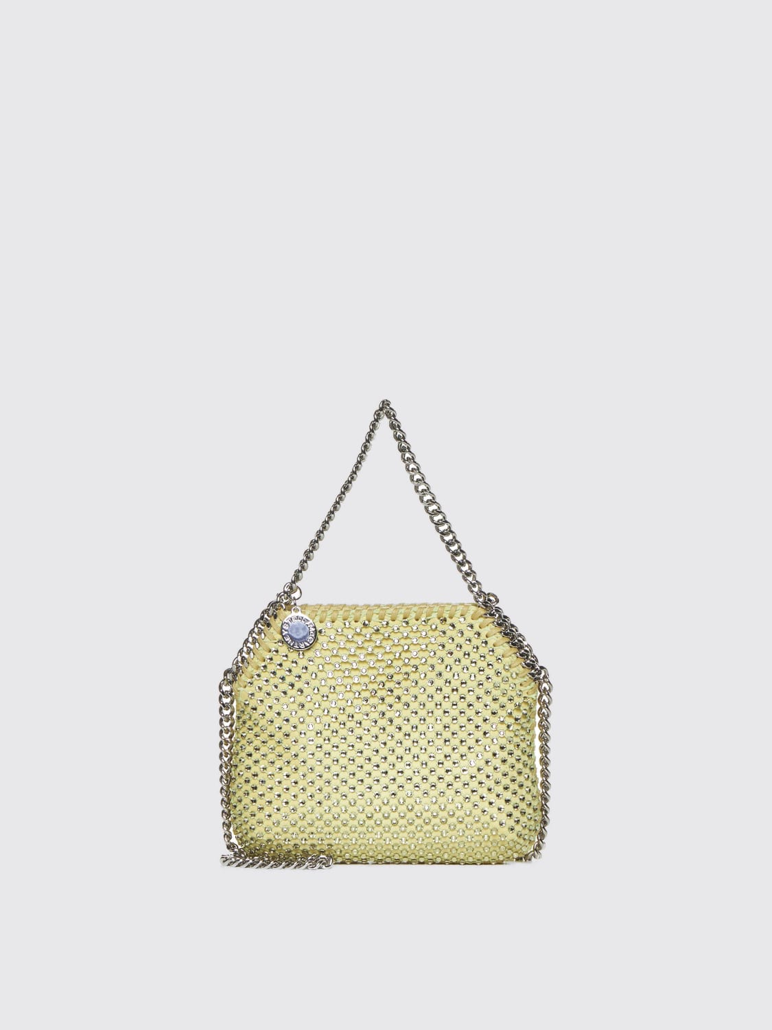 STELLA MCCARTNEY MINI BAG: Shoulder bag woman Stella McCartney, Lime - Img 1