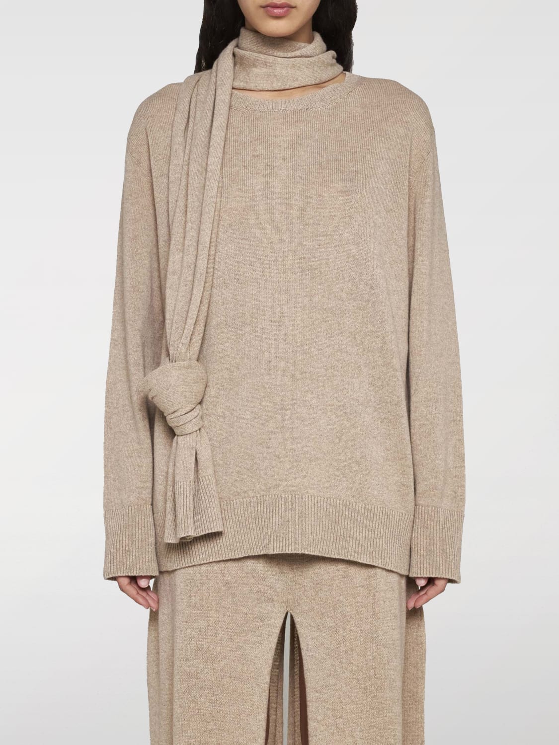 STELLA MCCARTNEY SWEATER: Sweater woman Stella McCartney, Beige - Img 1