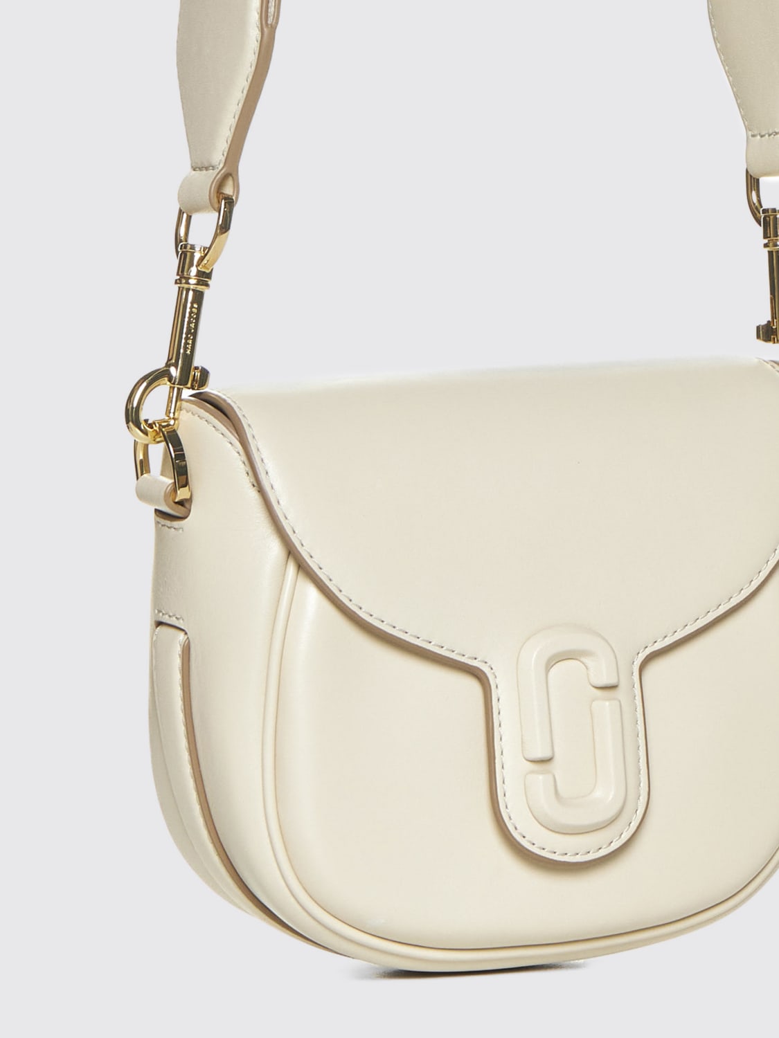 MARC JACOBS UMHÄNGETASCHE: Schultertasche damen Marc Jacobs, Weiß - Img 3