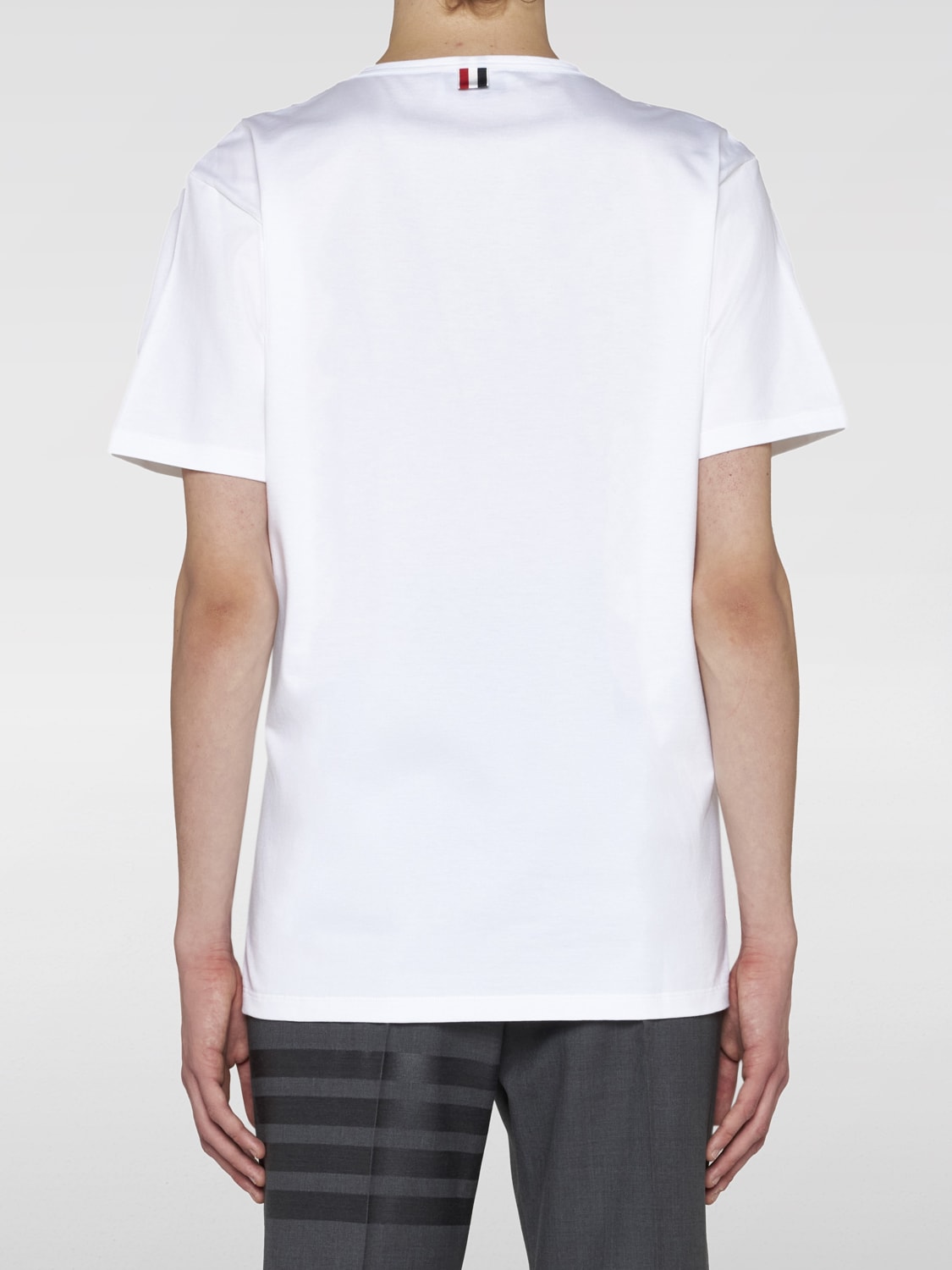 THOM BROWNE T-SHIRT: T-shirt herren Thom Browne, Weiß - Img 2