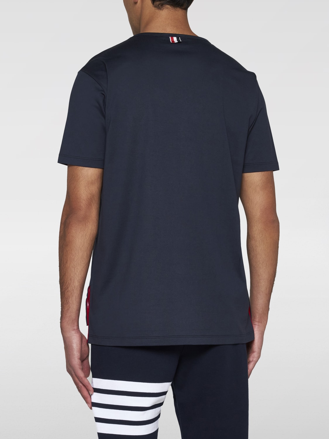 THOM BROWNE T-SHIRT: T-shirt men Thom Browne, Blue - Img 2