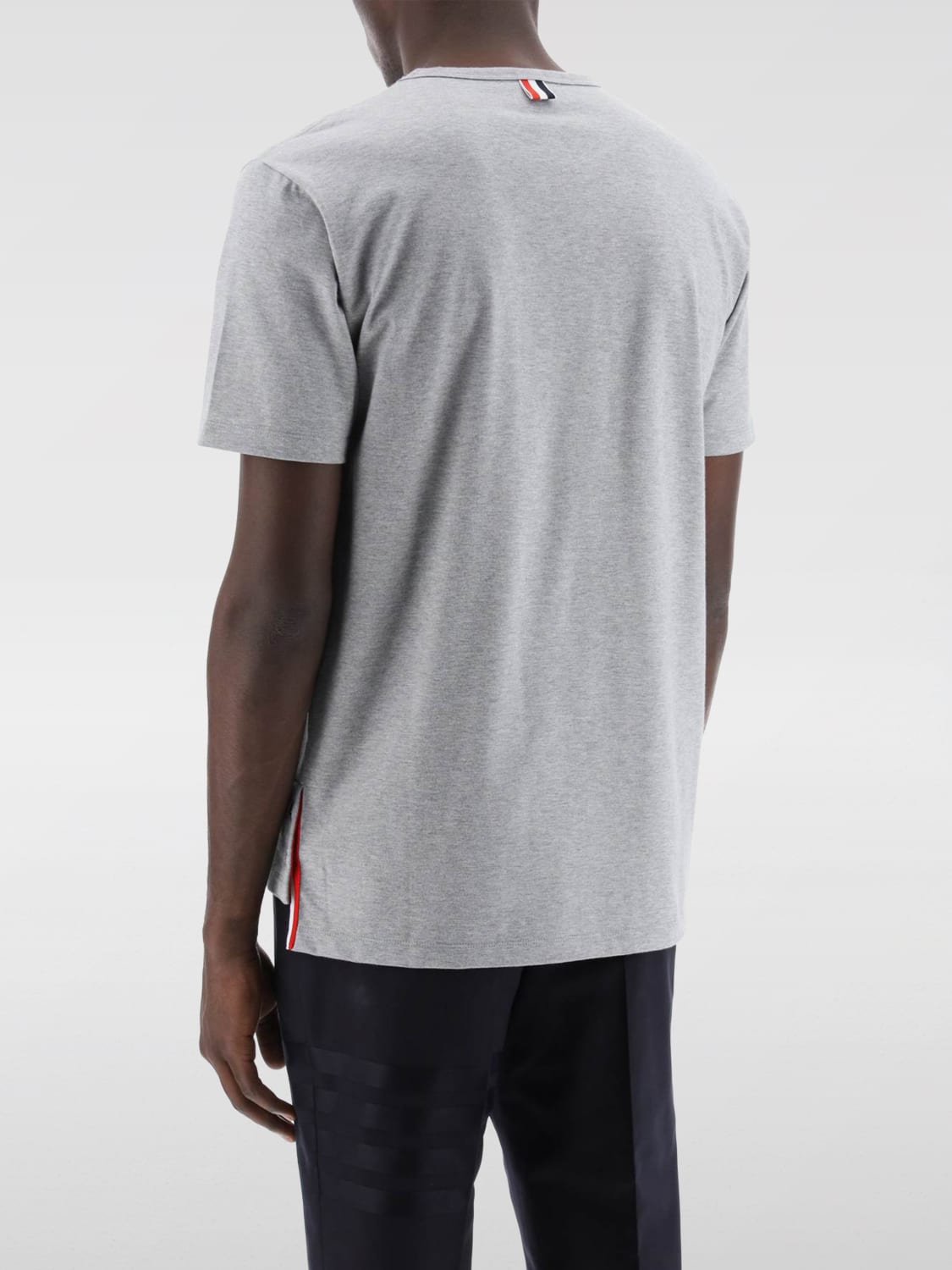 THOM BROWNE T-SHIRT: T-shirt herren Thom Browne, Grau - Img 2