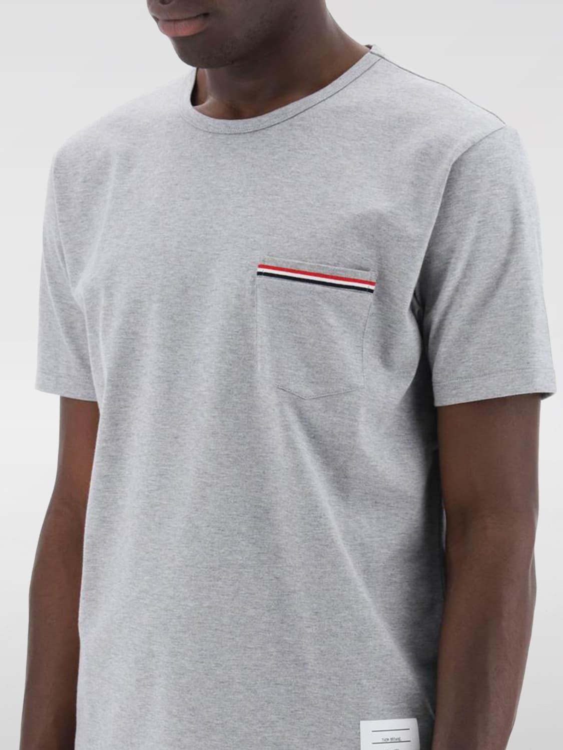 THOM BROWNE T-SHIRT: T-shirt herren Thom Browne, Grau - Img 3