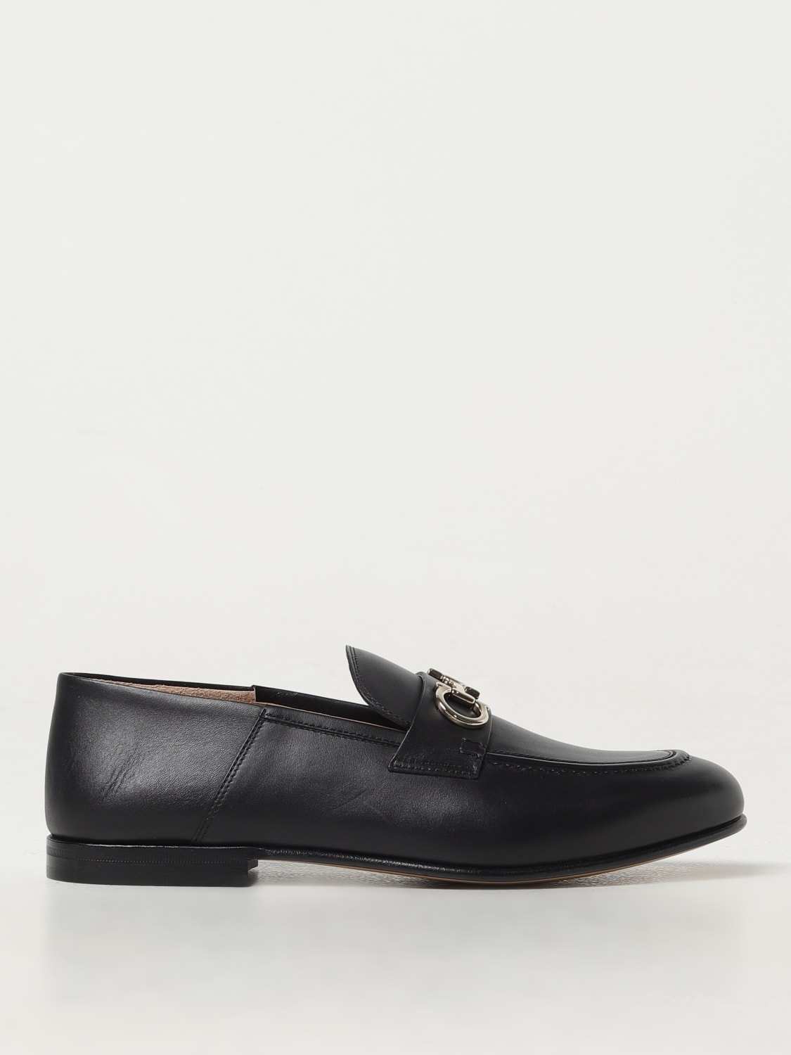 FERRAGAMO LOAFERS: Loafers men Ferragamo, Black - Img 1