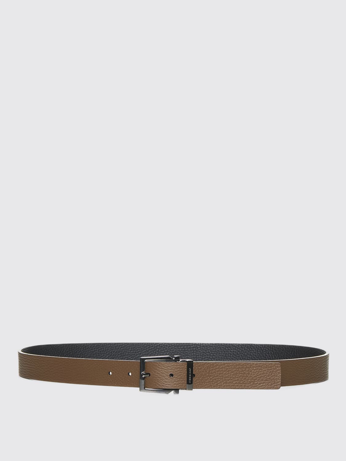 FERRAGAMO BELT: Belt men Ferragamo, Black - Img 2