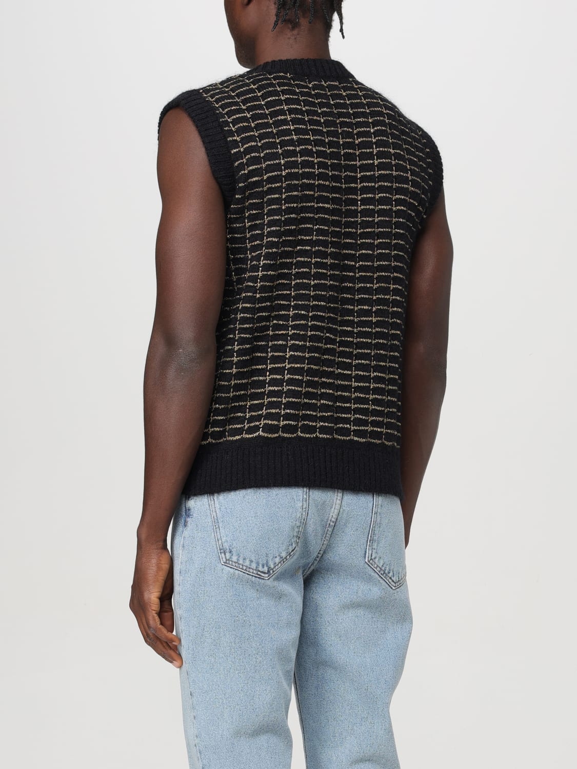 ERNEST W. BAKER ベスト ernest w.baker レザーベスト