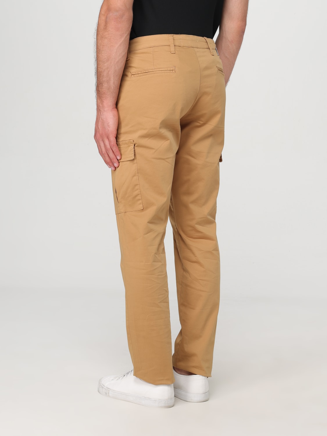 DANIELE ALESSANDRINI PANTS: Pants men Daniele Alessandrini, Camel - Img 2