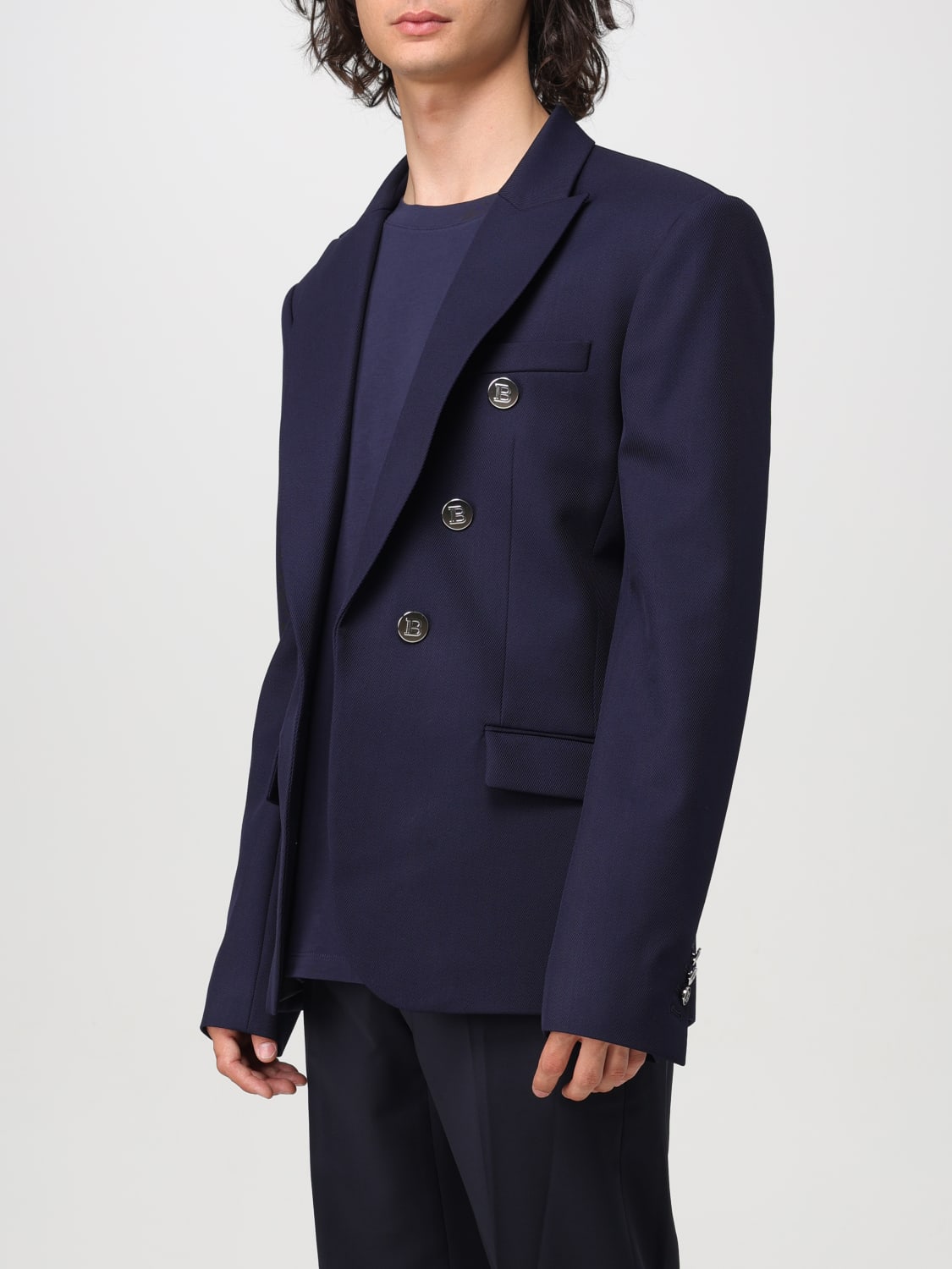 BALMAIN BLAZER: Blazer men Balmain, Marine - Img 3