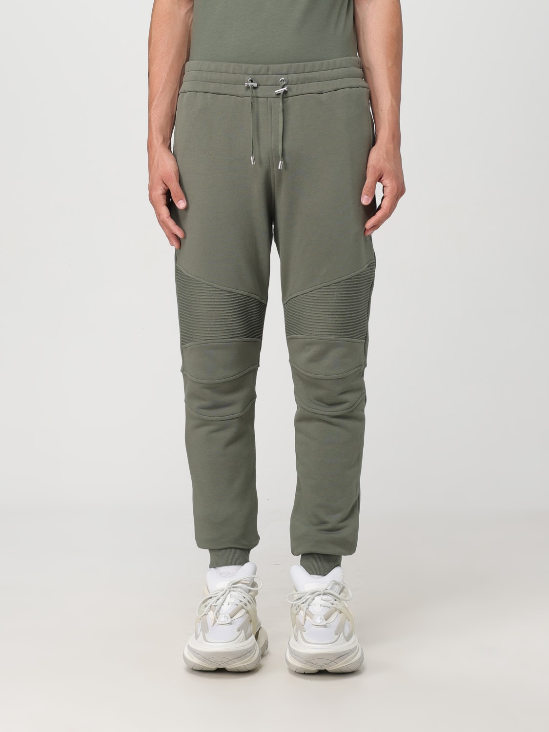 BALMAIN PANTS: Pants men Balmain, Kaki - Img 1