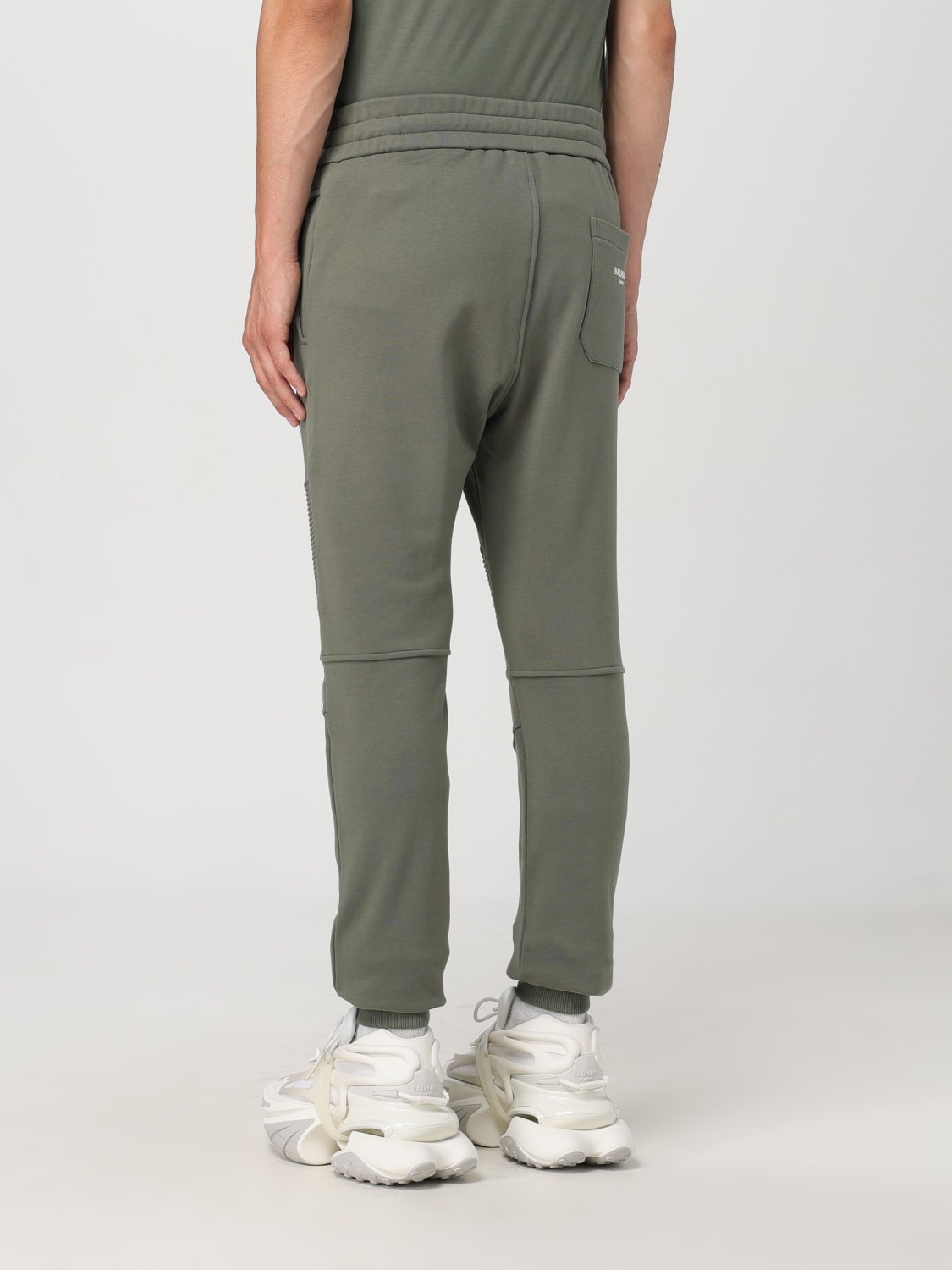 BALMAIN PANTS: Pants men Balmain, Kaki - Img 3