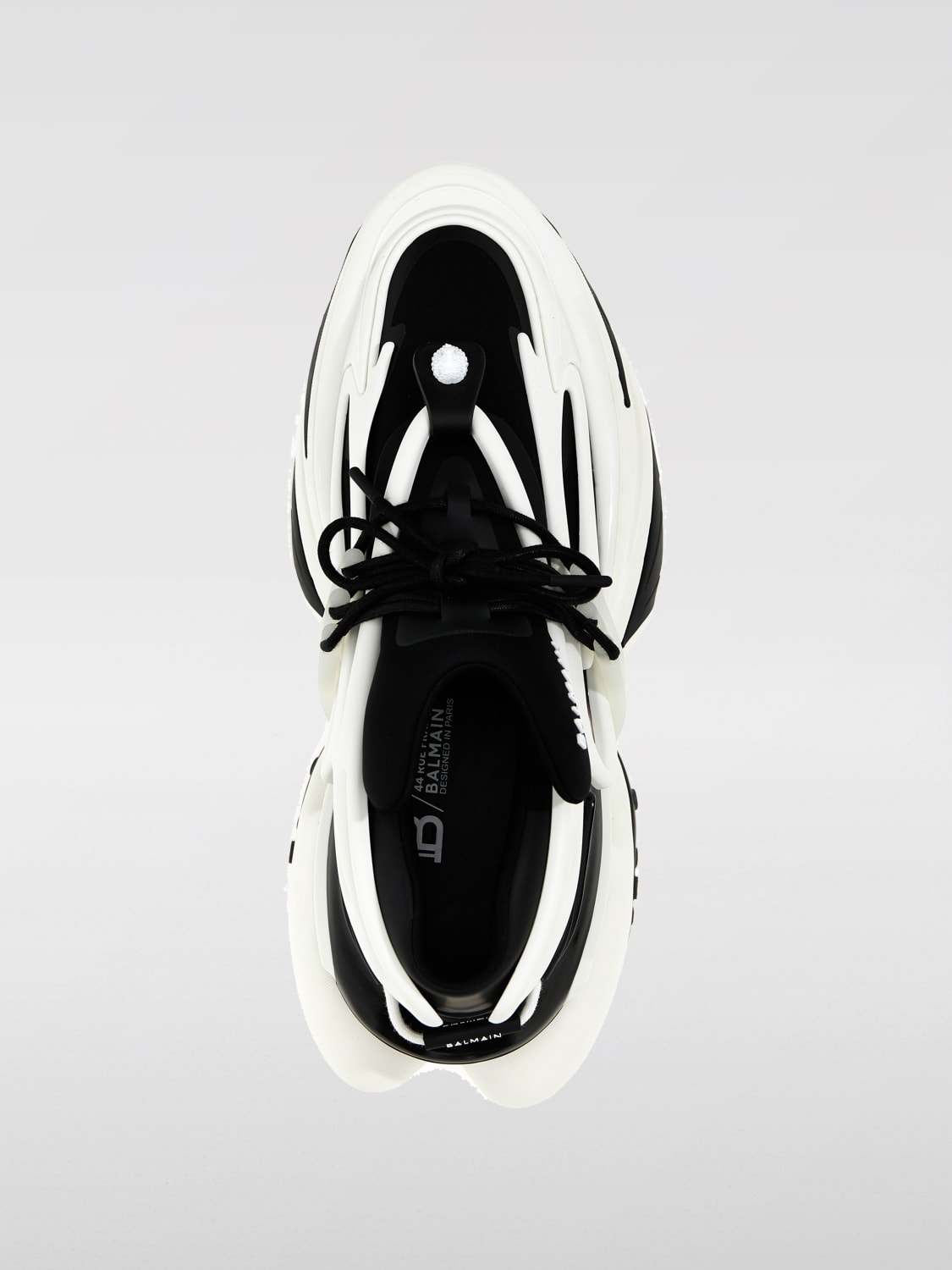 BALMAIN SNEAKERS: Sneakers men Balmain, Black - Img 3