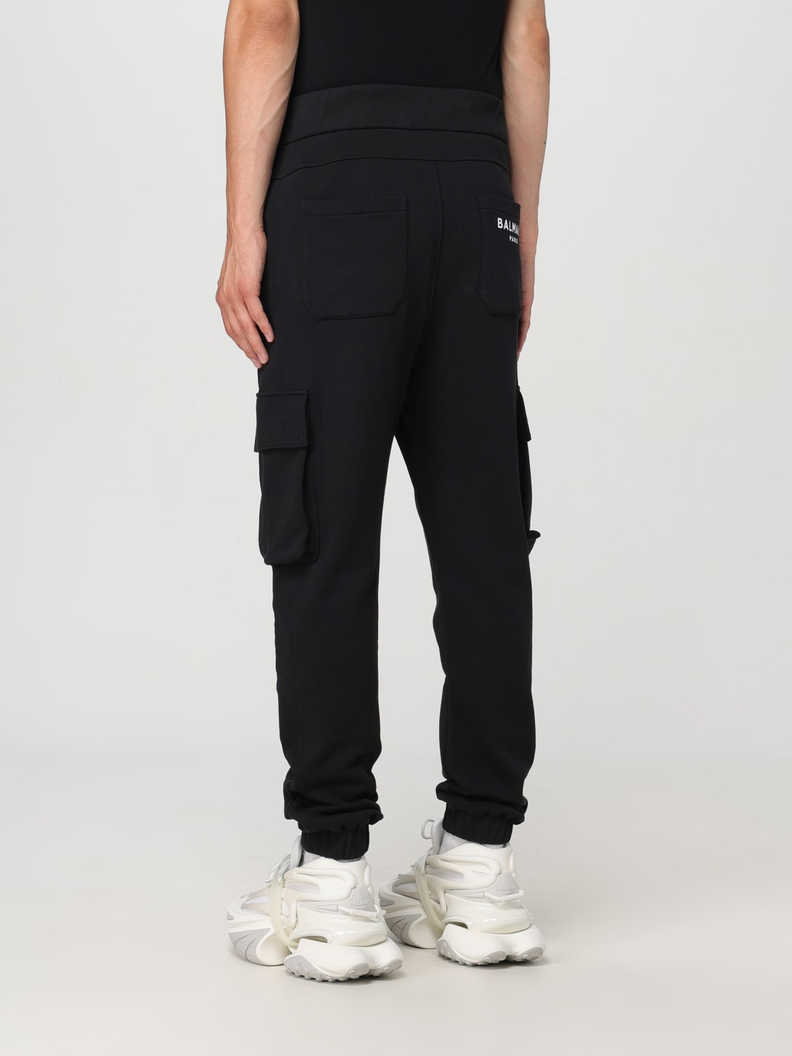 BALMAIN PANTS: Pants men Balmain, Black - Img 3