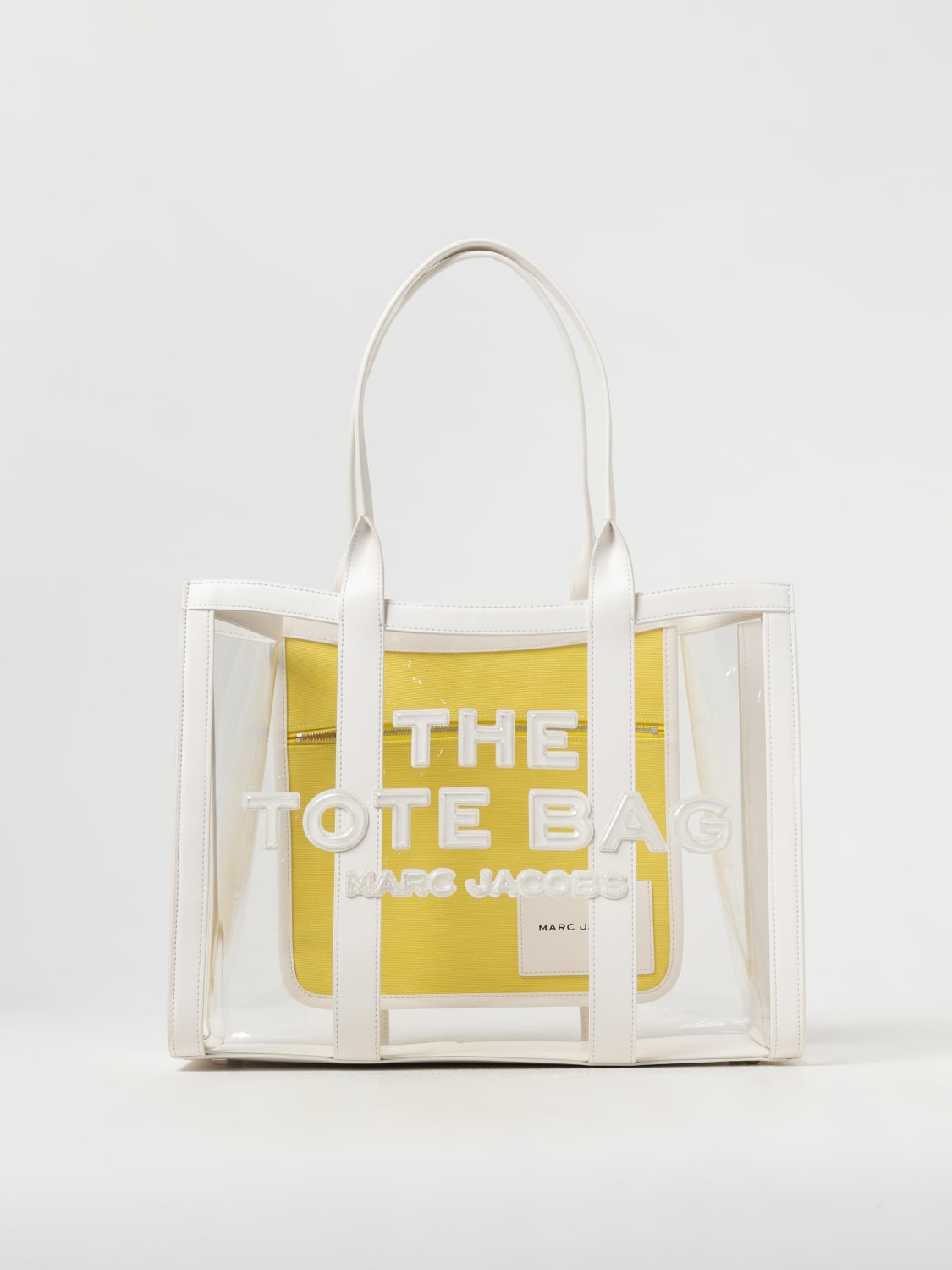 Giglio Borsa The Clear Tote Bag Marc Jacobs in pvc e pelle