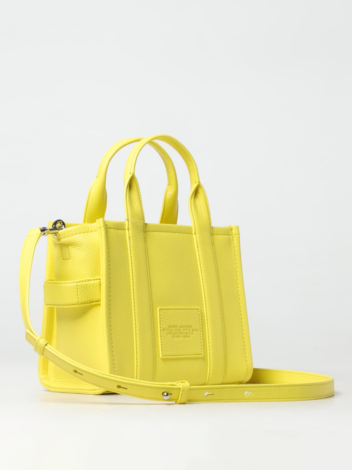MARC JACOBS SAC CABAS: Sac porté épaule femme Marc Jacobs, Jaune - Img 2