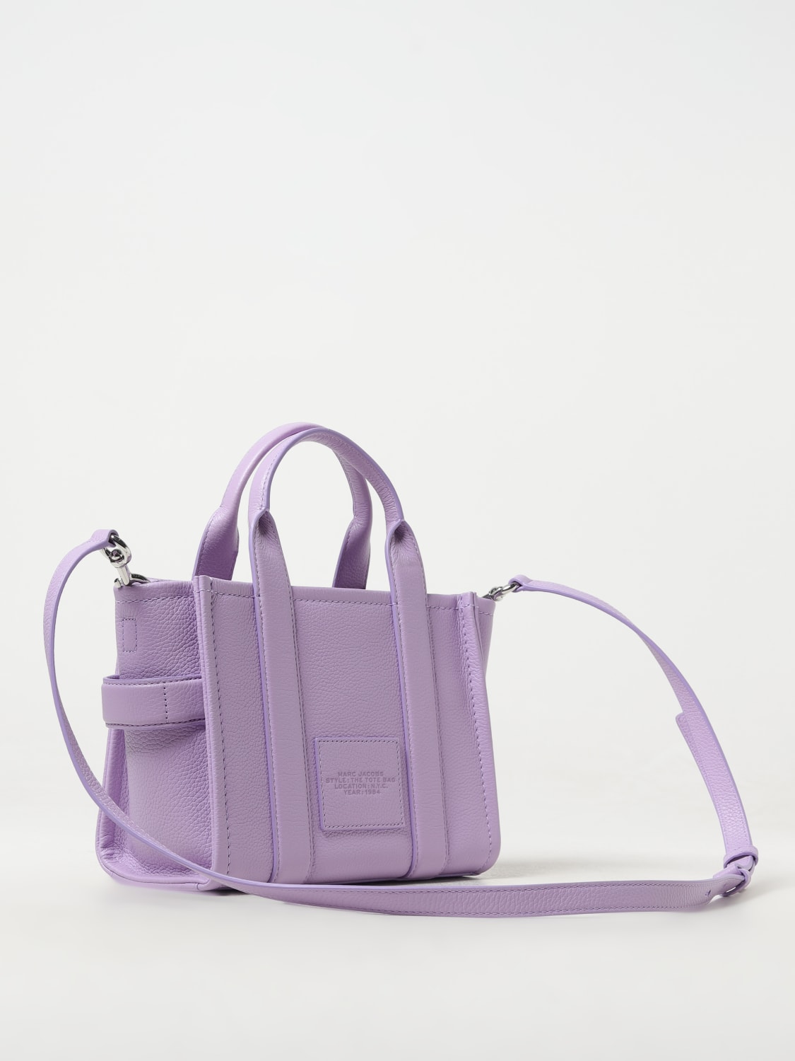 MARC JACOBS SAC CABAS: Sac porté épaule femme Marc Jacobs, Lilas - Img 2