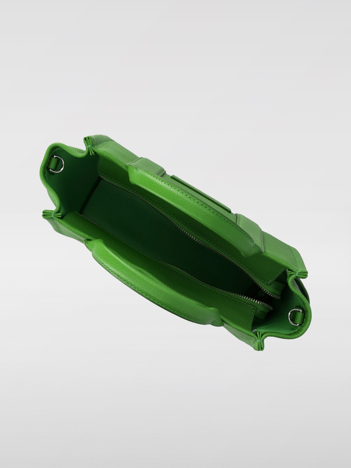 MARC JACOBS BORSA TOTE: Borsa The Tote Bag Marc Jacobs in pelle a grana , Kiwi - Img 5