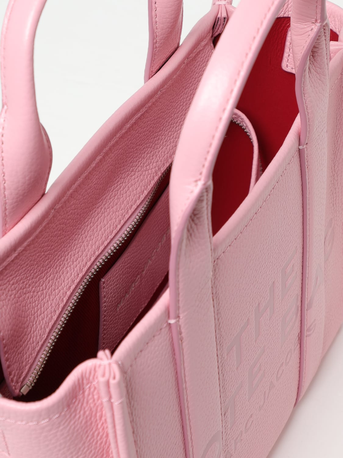 MARC JACOBS SAC CABAS: Sac porté épaule femme Marc Jacobs, Rose Claire - Img 3