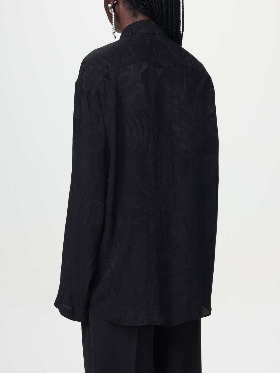 BALENCIAGA SHIRT: Shirt woman Balenciaga, Black - Img 3