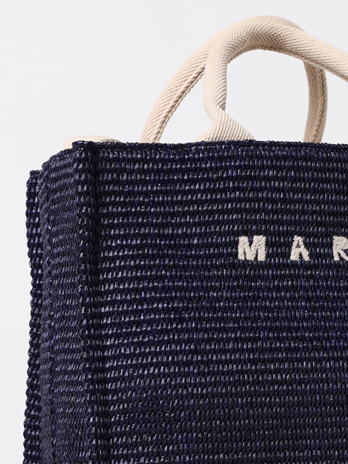 MARNI BOLSO DE MANO: Bolso de mano mujer Marni, Azul Oscuro - Img 3